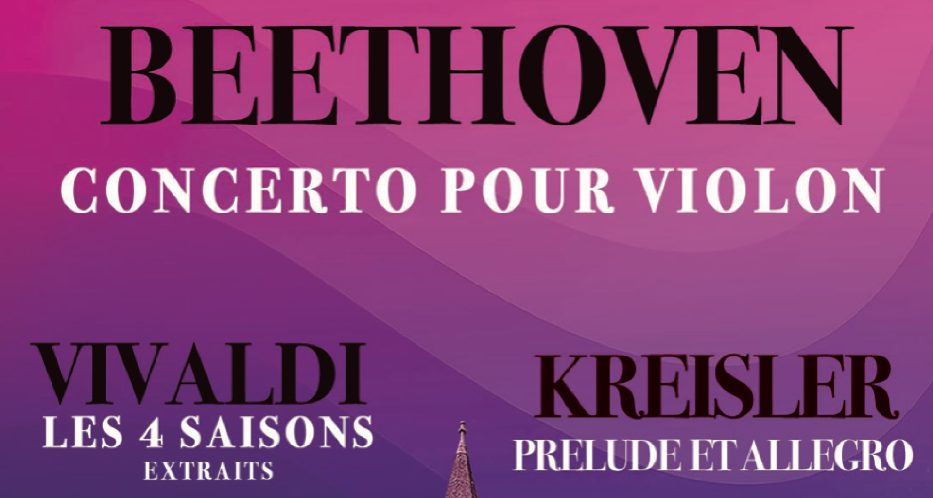 Vivaldi´s 4 Seasons excerpts, Beethoven´s Violin Concerto