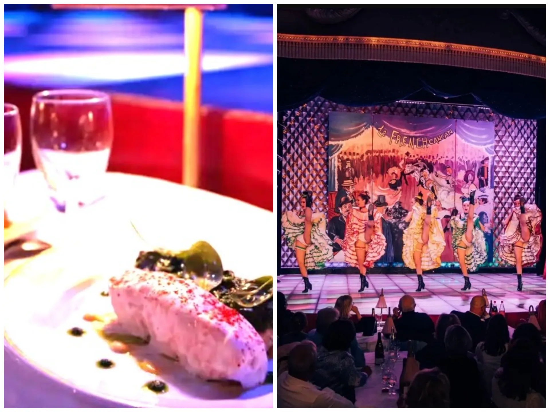 Dîner-Spectacle au Cabaret La Nouvelle Eve