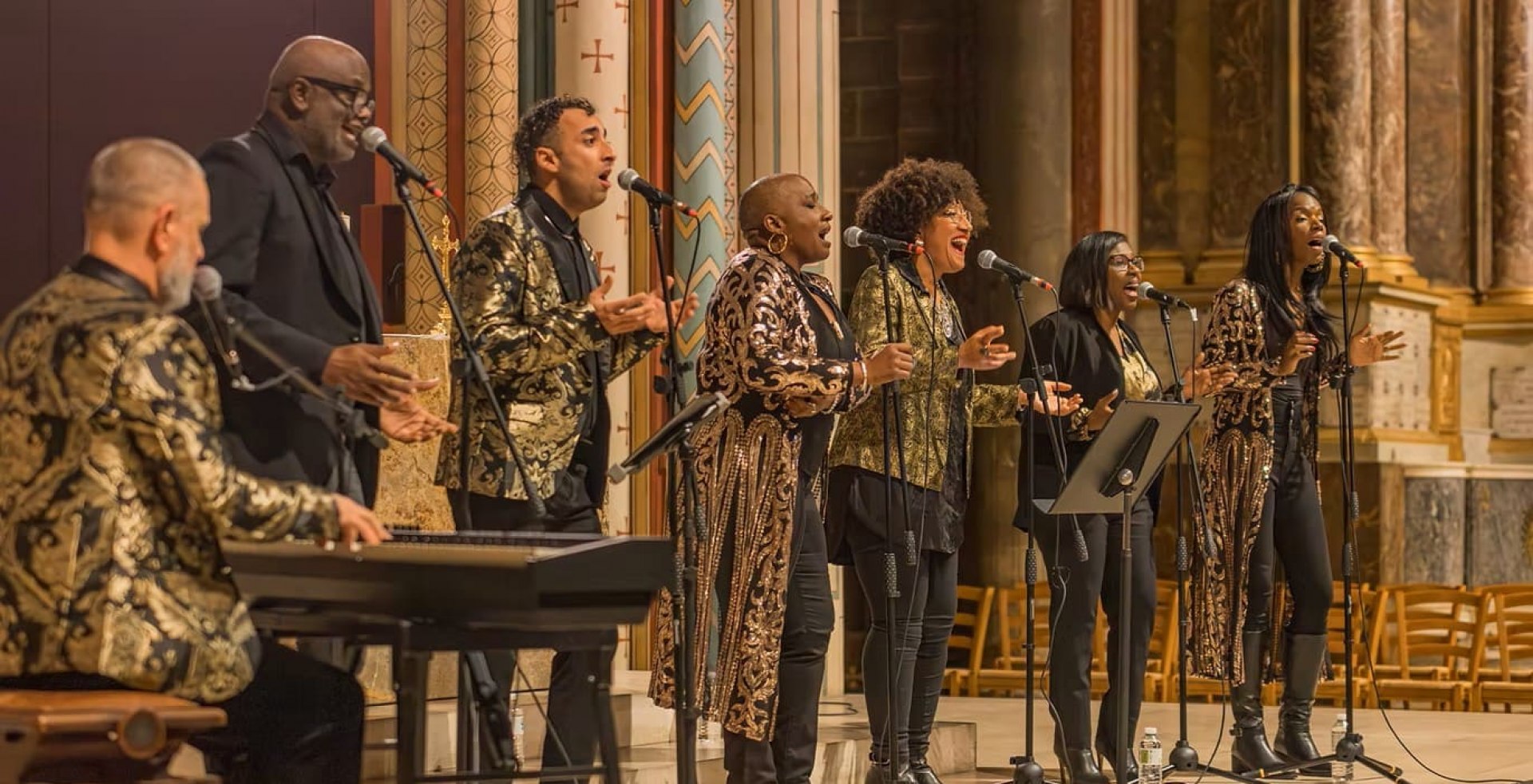 Helios-Gospel-Konzert in der Saint-Sulpice-Kirche