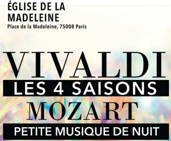 Las 4 Estaciones de Vivaldi Intégrale, Pequeña Música Nocturna de Mozart