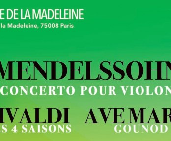 The 4 Seasons by Vivaldi, Ave Maria and Mendelssohn