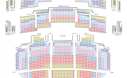 Teatro dell`Opera Bastille Parigi